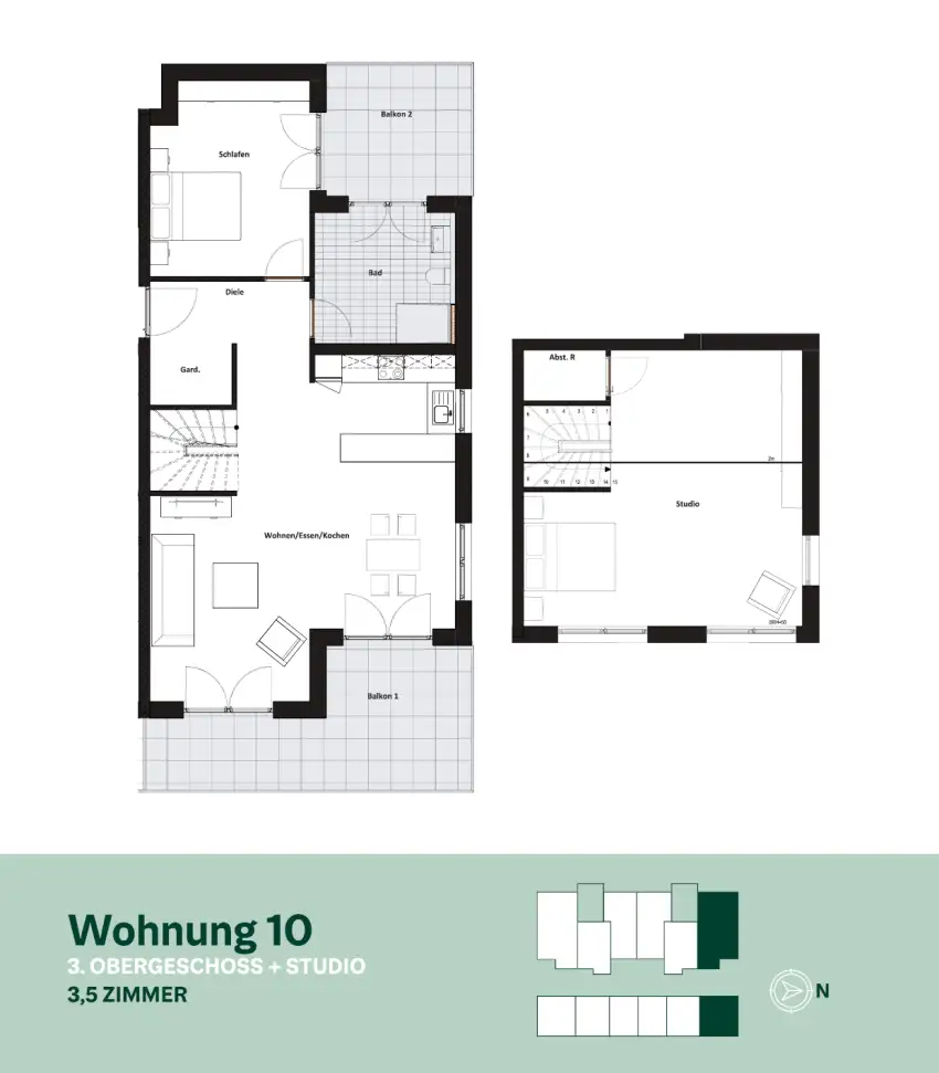 Wohnung 10 - Am Bronner Berg