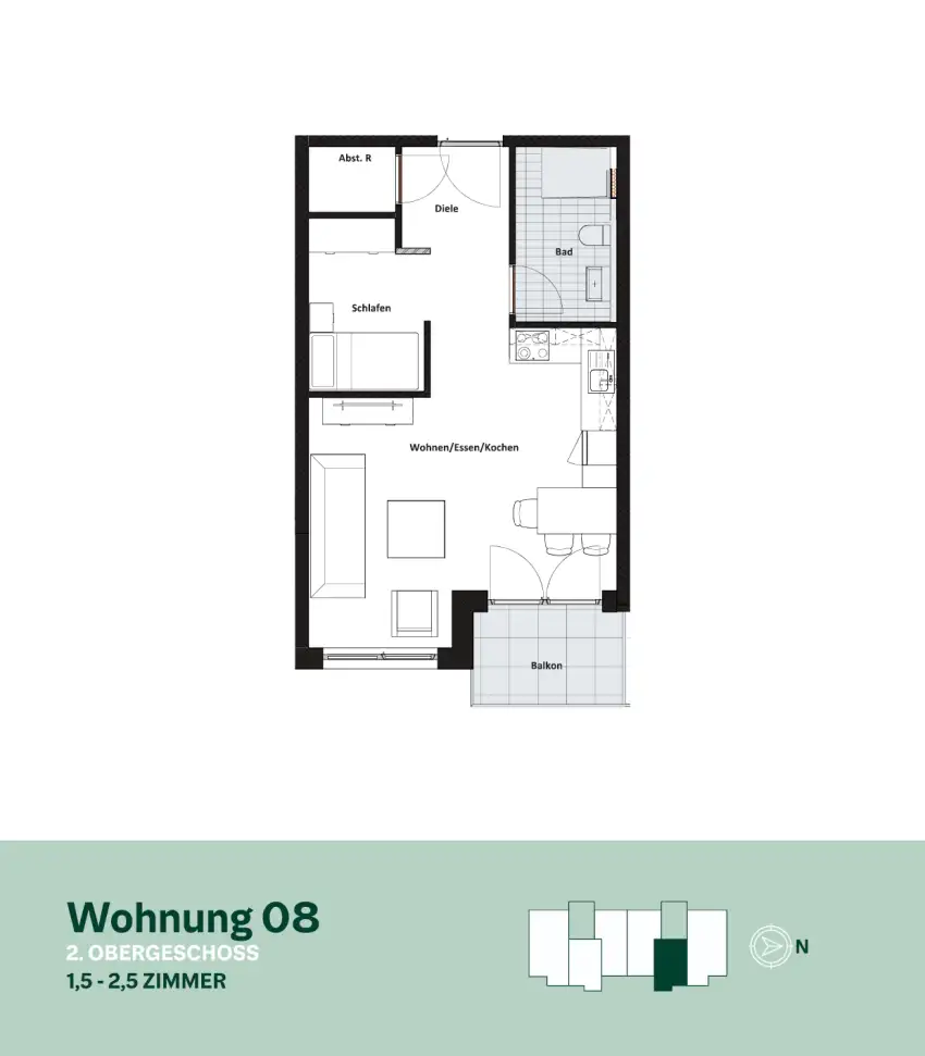 Wohnung 8 - Am Bronner Berg