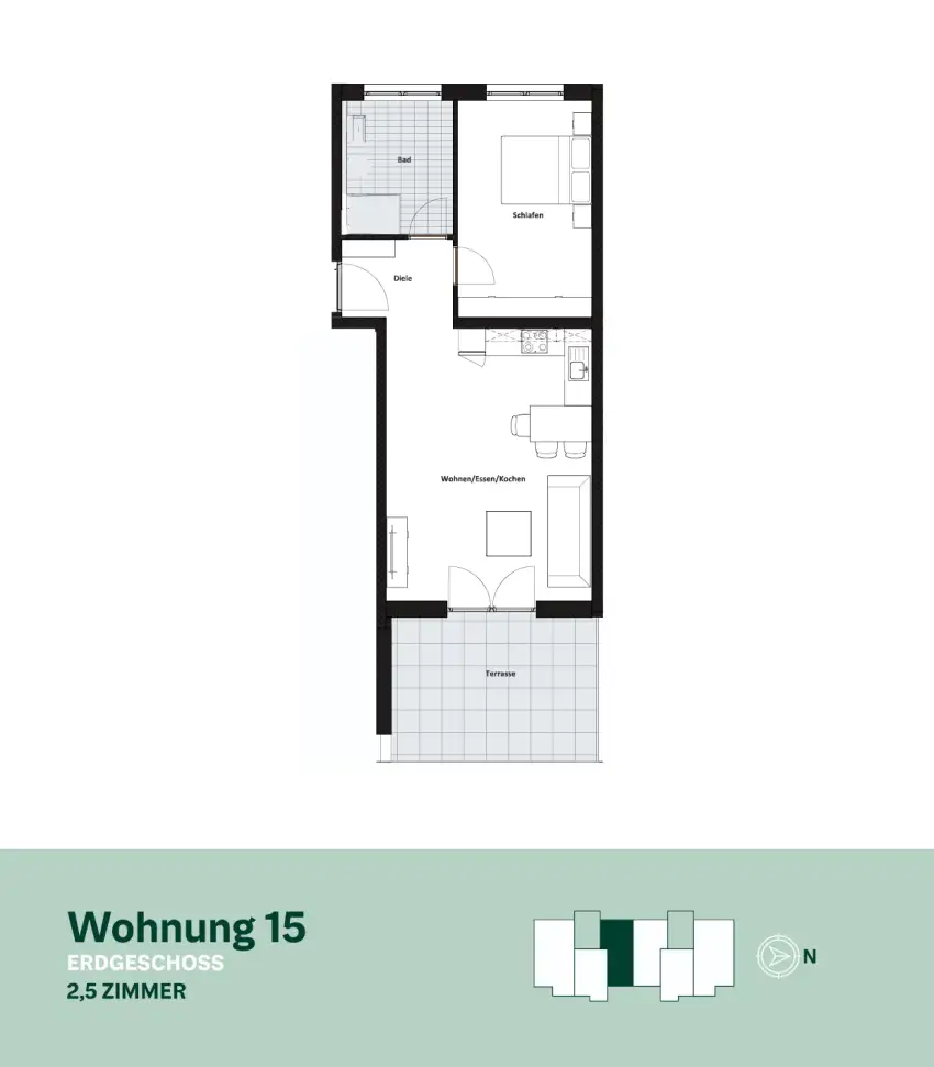Wohnung 15 - Am Bronner Berg