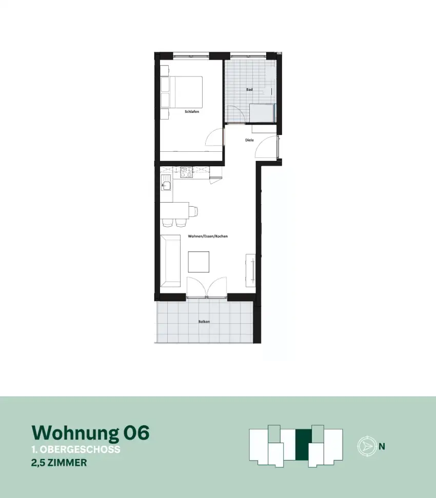 Wohnung 6 - Am Bronner Berg