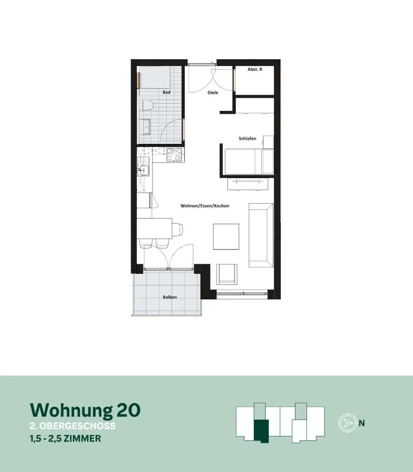 Wohnung 20 - Am Bronner Berg