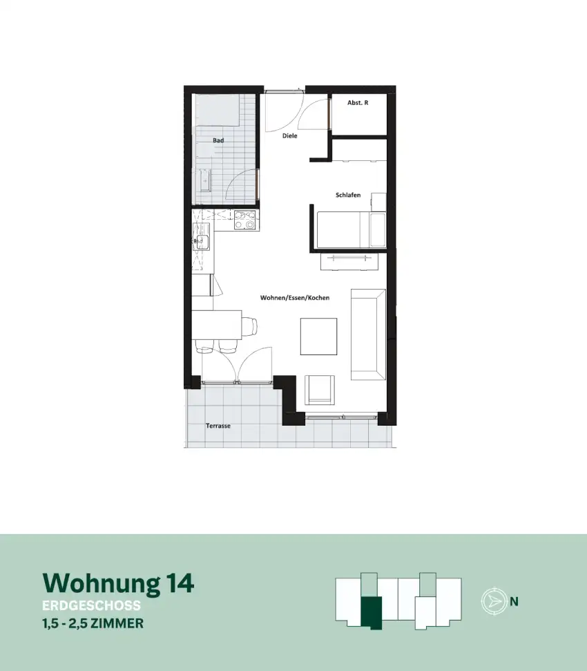Wohnung 14 - Am Bronner Berg