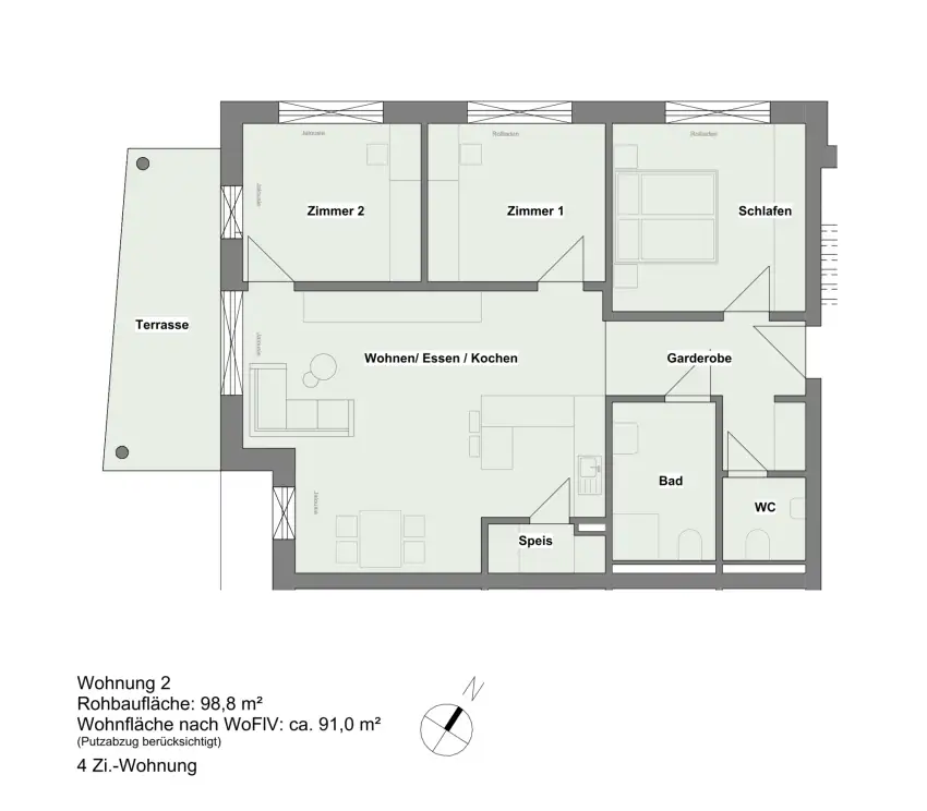 Wohnung 2