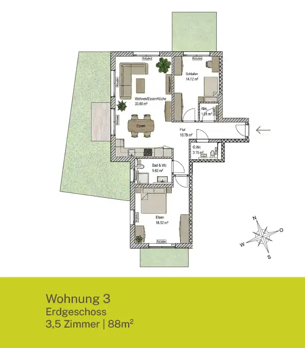 Wohnung 3 