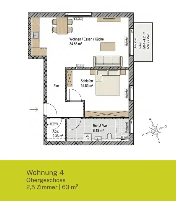 Wohnung 4 
