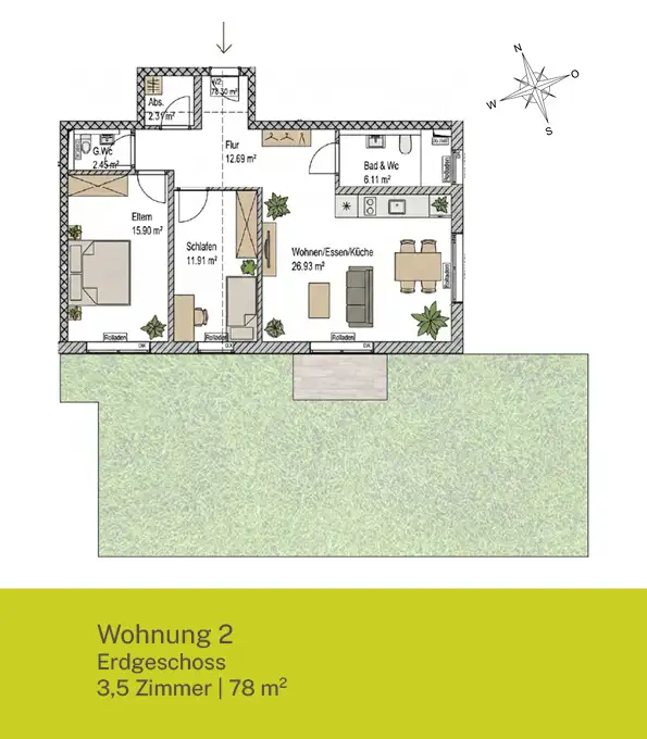 Wohnung 2