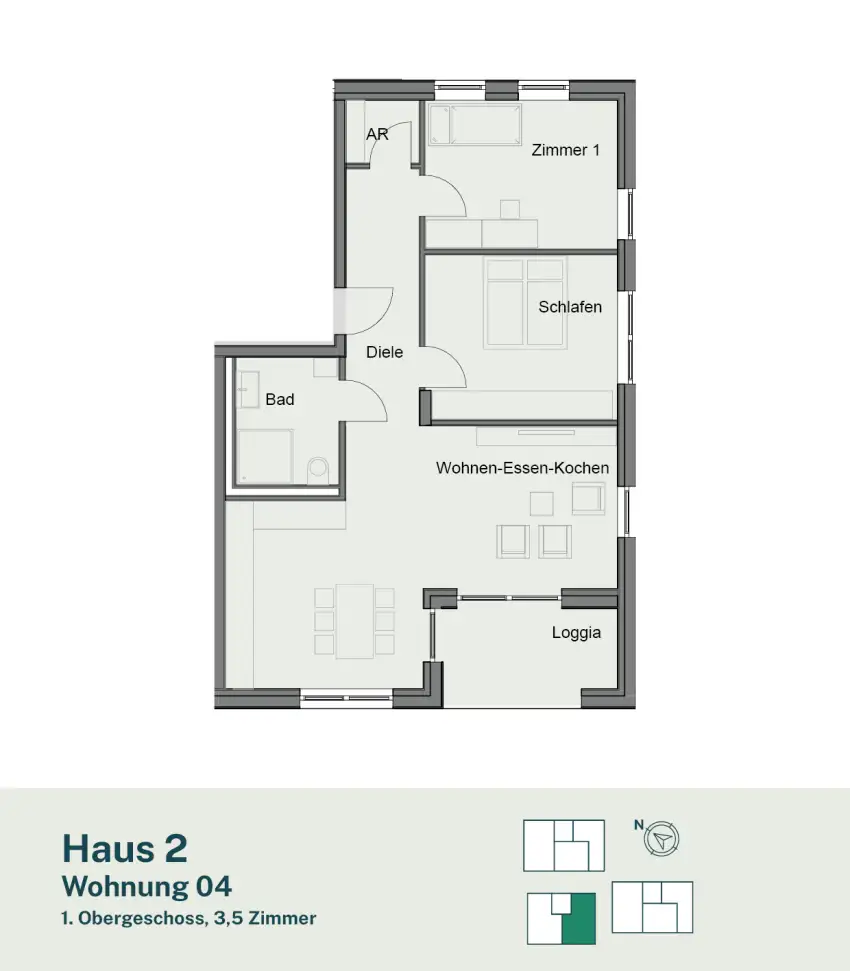 Wohnung 4 - Haus 2