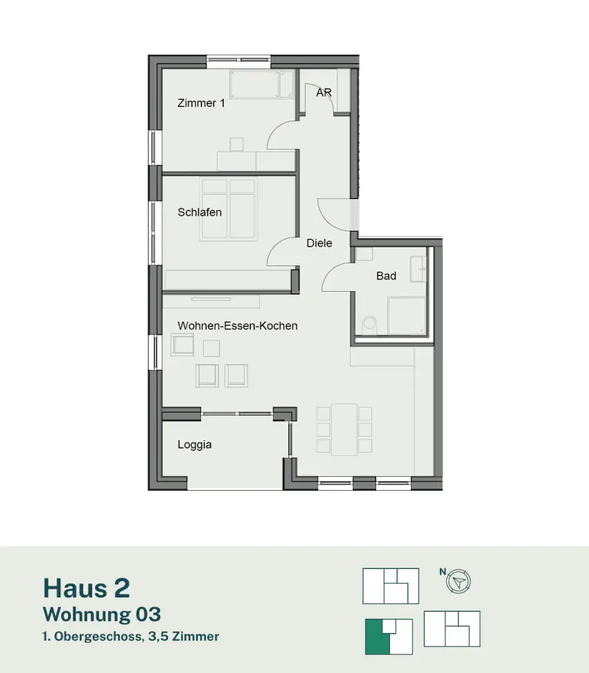 Wohnung 3 - Haus 2