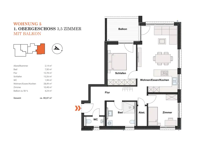 Wohnung 5