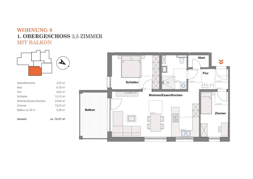 Wohnung 9