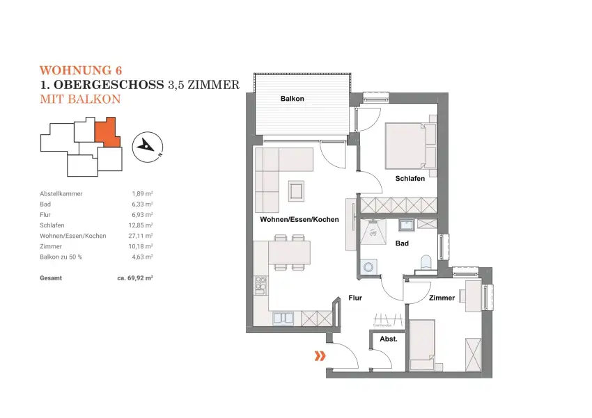 Wohnung 6