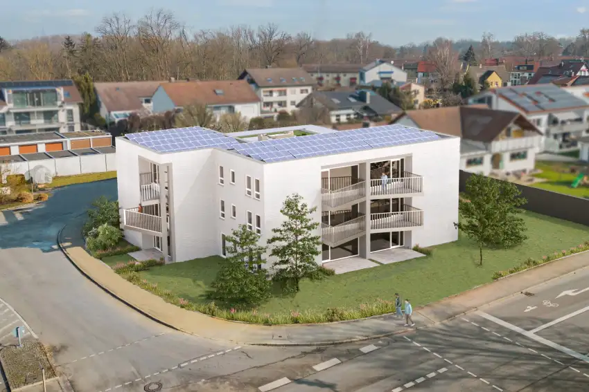 Ansicht von Strasse seitlich PALMHOF