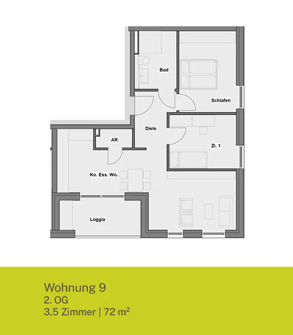 Wohnung 9