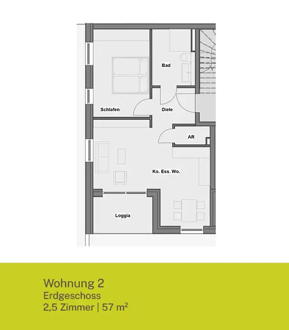 Wohnung 2