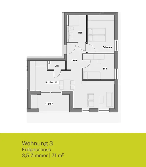 Wohnung 3