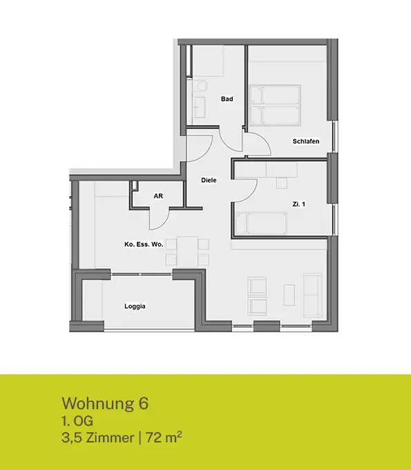 Wohnung 6